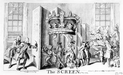 Skärmen, 1742 av English School