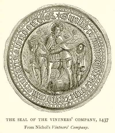 The Seal of the Vintners Company, 1437 av English School