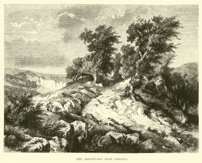 Serpentara nära Olevano av English School