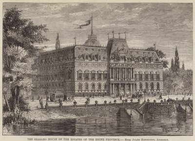 The Sessions House of the Estates of the Rhen Province (gravyr) av English School