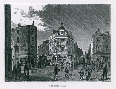 The Seven Dials, London av English School