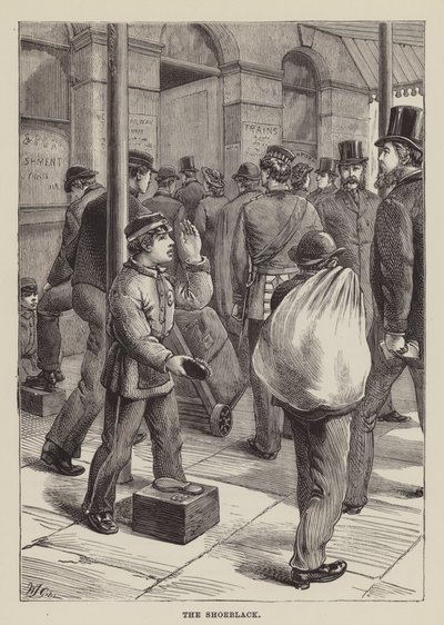 The Shoeblack (gravyr) av English School