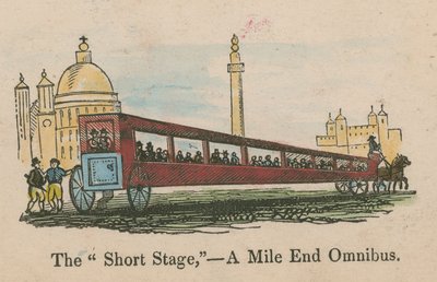 The Short Stage - a Mile End omnibus; tecknad serie av English School