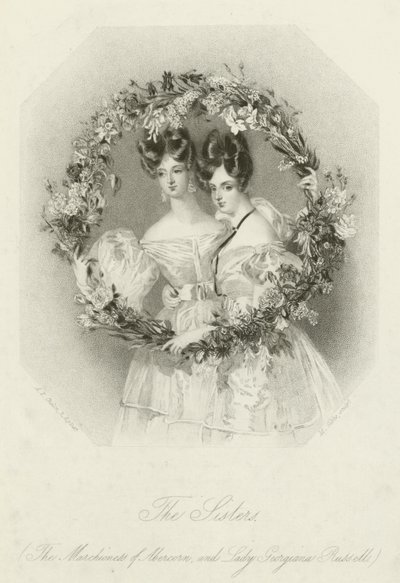 Systrarna, Markioninnan av Abercorn och Lady Georgiana Russell av English School