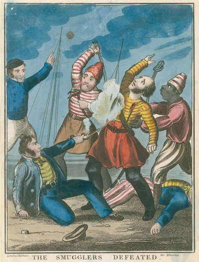 Smugglarna besegrade av English School