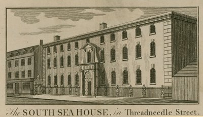 South Sea House i Threadneedle Street, London av English School