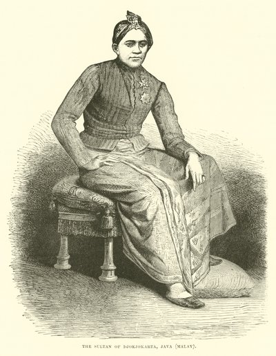 Sultanen av Djokjokarta, Java, Malay av English School