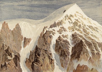 Toppmötet av Aiguille Verte av English School
