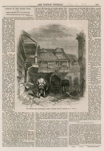 The Tabard Inn, Southwark av English School