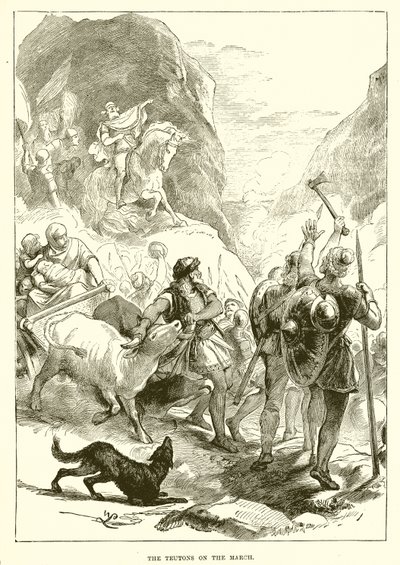 Teutonerna på marsch av English School