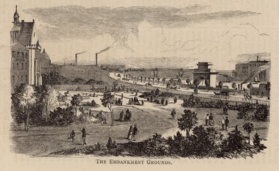 Thames Embankment-området av English School