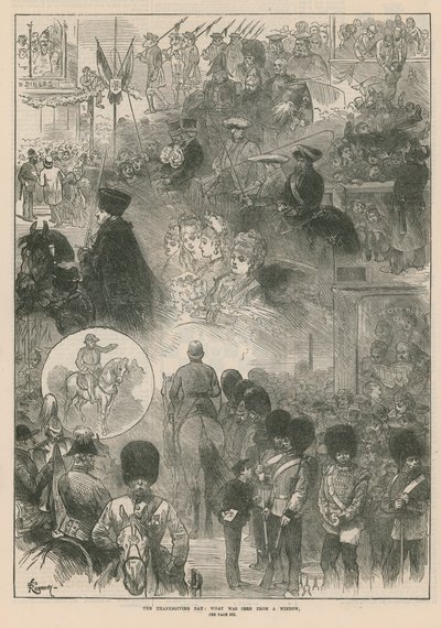 Thanksgiving Day: Vad som sågs från ett fönster av English School