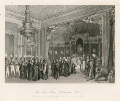 Throne Room, Buckingham Palace av English School