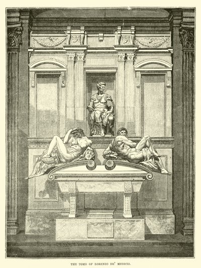 Lorenzo de Medicis grav av English School
