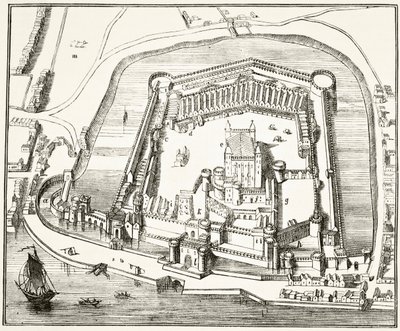 The Tower of London på 1400-talet, från 
