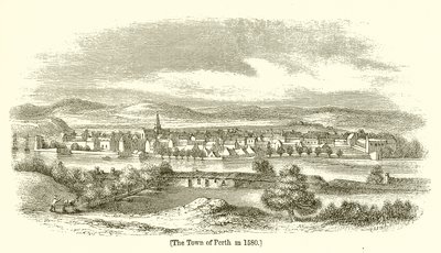 Staden Perth 1580 av English School