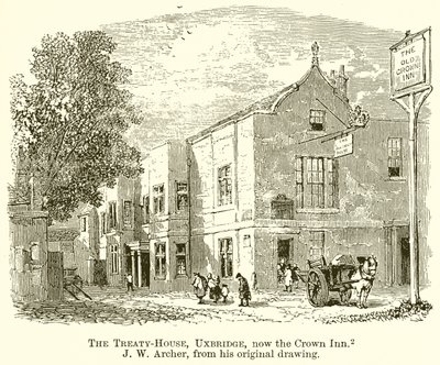 Treaty-House, Uxbridge, nu Crown Inn av English School