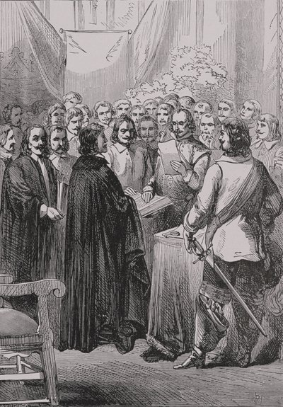 The Treaty of Westphalia, från The History of France, av Emile de Bonnechose, utgiven av Ward, Lock and Co, London av English School