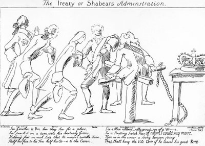 Fördraget eller Shabears administration, 1757 av English School