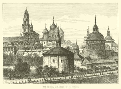 Troitsa-klostret St Sergius av English School