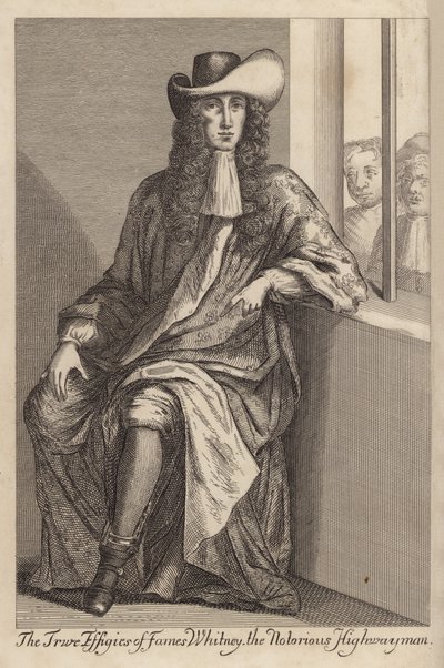 The True Effigies of Fames Whitney, den ökända Highwayman av English School