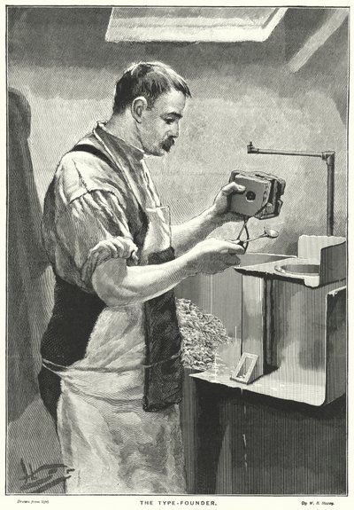 Typograferaren (gravyr) av English School