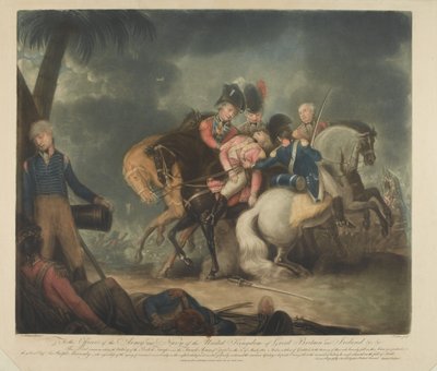 De brittiska truppernas seger över fransmännen den 21 mars 1801 av English School