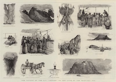 The Voyage of the SY "Ceylon" to the Land of the Midnight Sun (gravyr) av English School