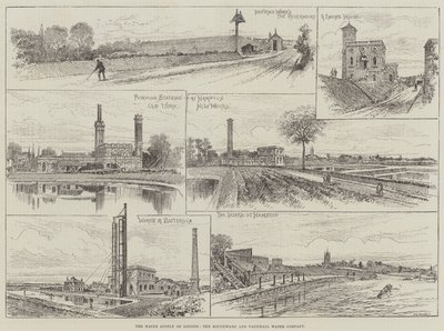 The Water Supply of London, Southwark and Vauxhall Water Company (gravyr) av English School