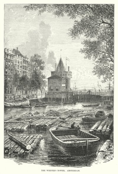 Weepers torn, Amsterdam (gravyr) av English School
