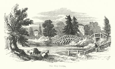 Wey Bridge (gravyr) av English School