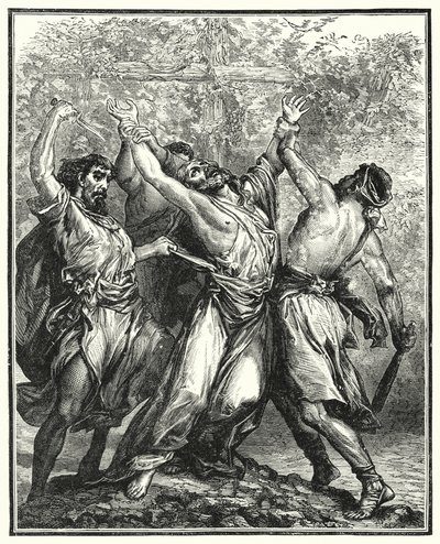 The Wicked Husbandmen (gravyr) av English School