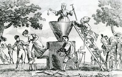 Den underbara kvarnen, 1805 av English School