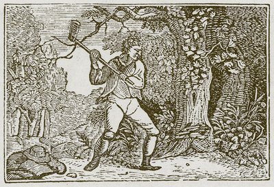Träet och clownen (gravyr) av English School