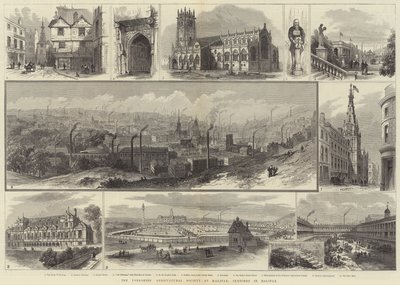 Yorkshire Agricultural Society i Halifax, Skisser i Halifax (gravyr) av English School