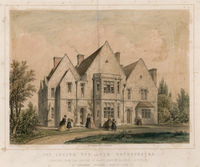 Asylen för äldre guvernanter, Claremont Terrace, Kentish Town av English School