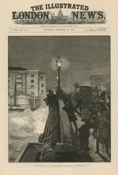 Der Versuch, die London Bridge letzten Samstag mit Dynamit zu sprengen von English School