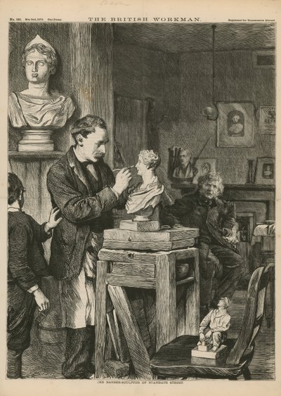 Frisörskulptören på Stangate Street av English School