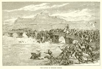 Slaget vid Stirling bridge av English School