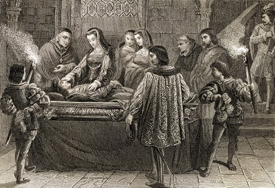 Begravningen av Filip den stilige (1478-1506) av English School