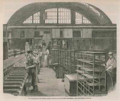 Ljusrummet hos Prices Patent Candle Manufacturer, Battersea av English School