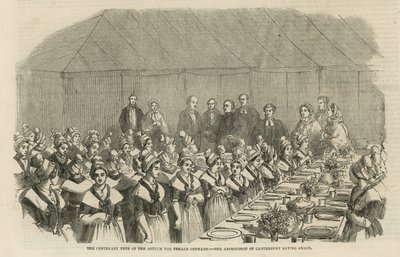 Hundraårsfirandet av Asylum for Female Orphs av English School