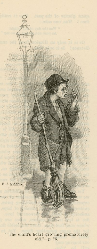 Das Herz des Kindes wird vorzeitig alt von English School