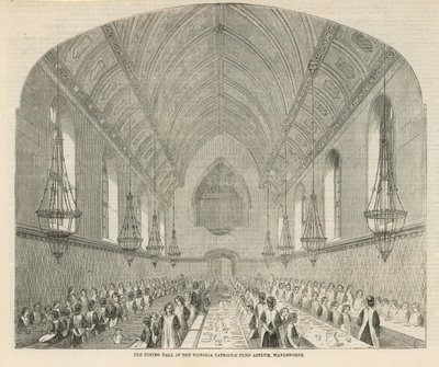 Matsalen i Victoria Patriotic Fund Asylum av English School