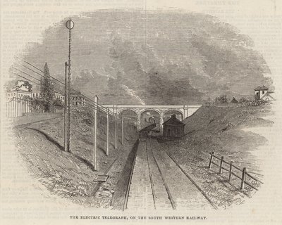 Den elektriska telegrafen på South Western Railway av English School