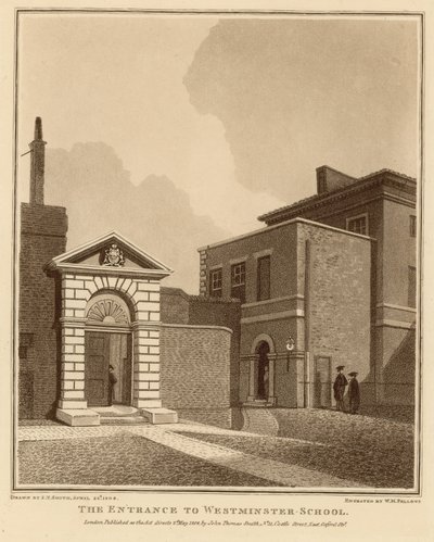 Ingången till Westminster School av English School