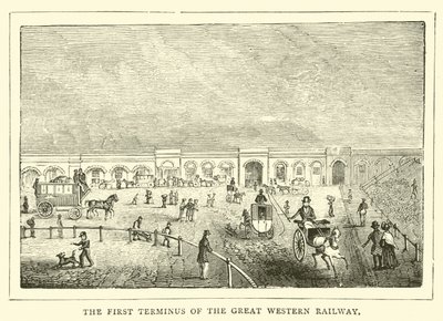 Den första ändstationen för Great Western Railway av English School