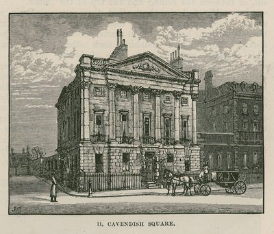 Herr Scotmothers hus, Cavendish Square, London av English School