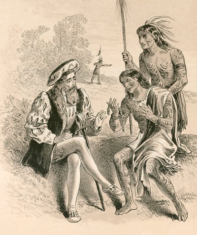 Columbus vänlighet mot infödingarna av English School