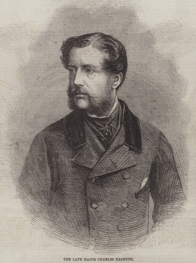 Den bortgångne majoren Charles Nasmyth (gravyr) av English School